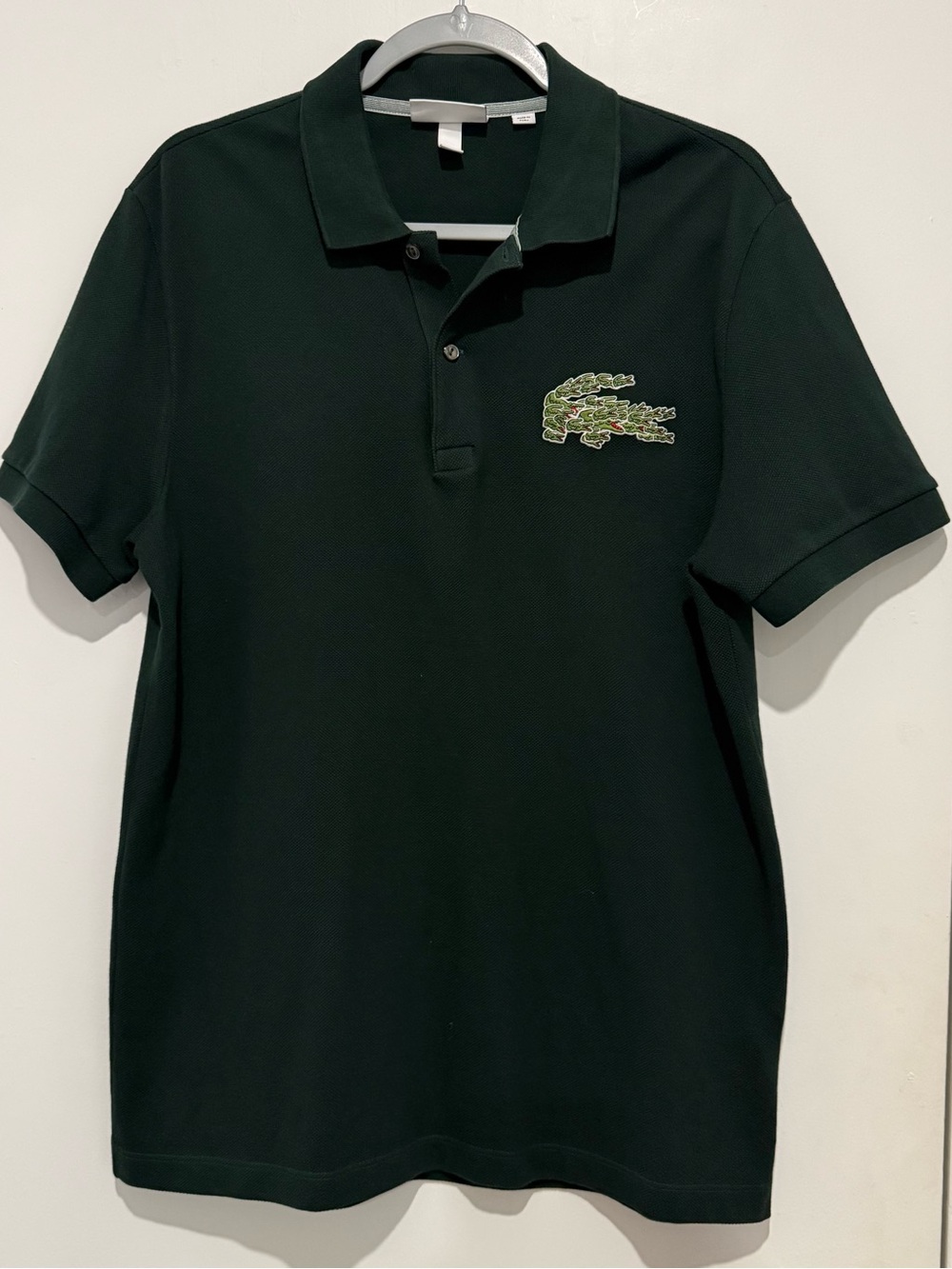 Lacoste Croco Magic Large Croc Polo Men’s L Green PH8571